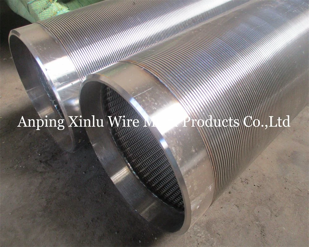 Anti Corrosion Wedge Wire Filter Mesh Screen Pipe