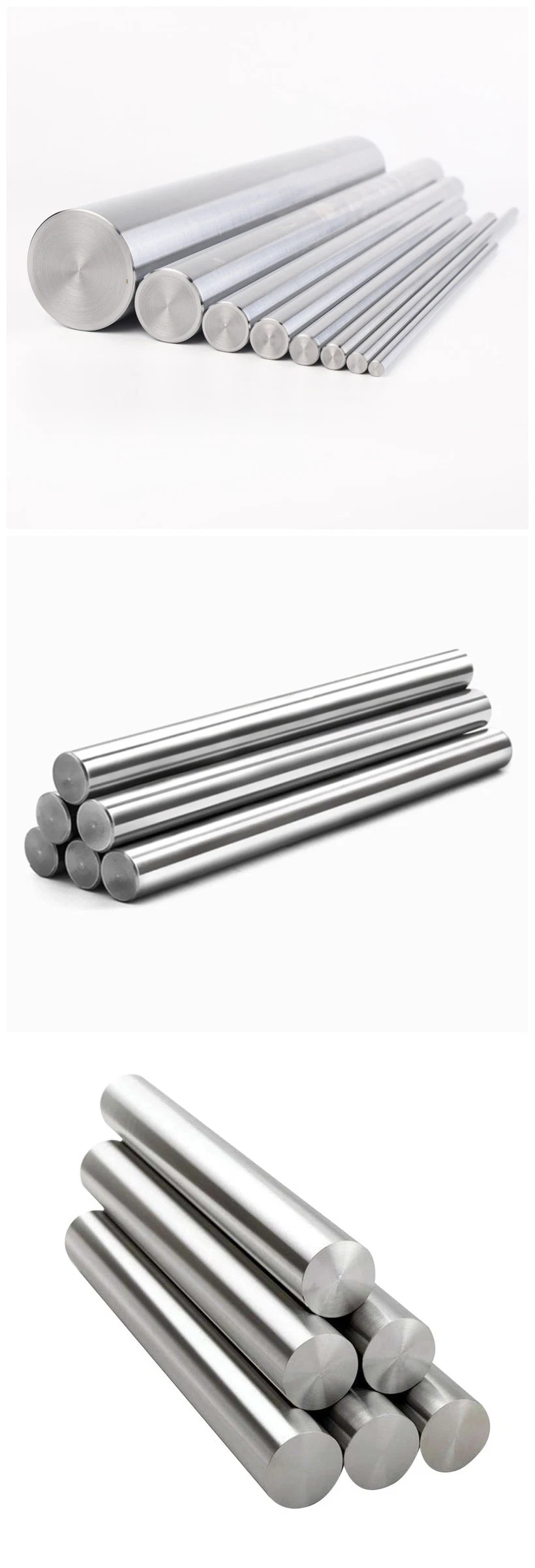 China Shaft Factory/Round Solid Hard Chrome Plated Linear Transmission Motion Rod