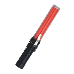 Super Bright 21 Inch Industrial Red Rechargeable Traffic Baton with Siren