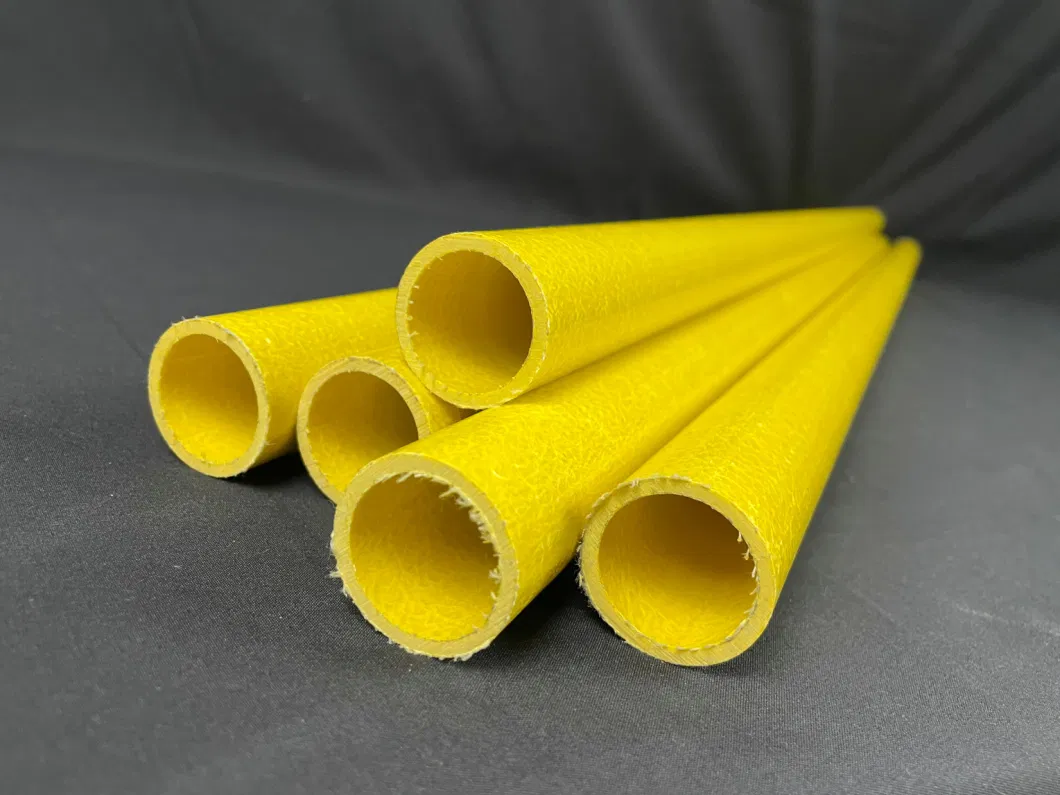 Corrosion-Resistant Pultrusion FRP Round Tube Hollow Fiberglass Rod Blank