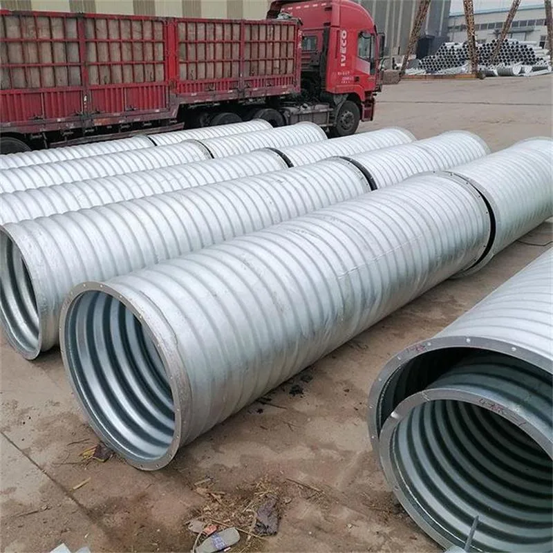 Nestable Semicircular Corrugated Metal Pipe Used in Storm Sewers and Culvert
