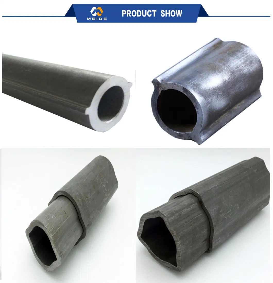 Black Carbon Steel Tube Pre Galvanized Oval/Triangle/Hexagon Shaped Steel Pipe