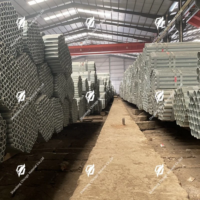 Excellent Value BS1387 S235 S275 S355 ASTM A53 Grade A Grade B Gi Pipe Round Seamless ERW Carbon Pre Hot DIP Galvanized Steel Tube Pipe for Sale