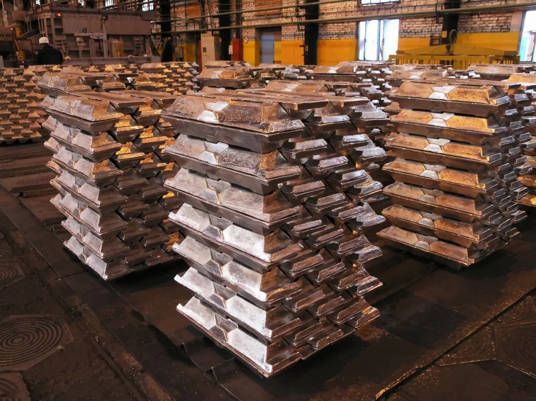 Standard Trade Aluminum Ingots A7 A8 ADC12 99.99 98% 99.994% Recycled Primary Purity Pure Aluminium Alloy Ingots in South Africa