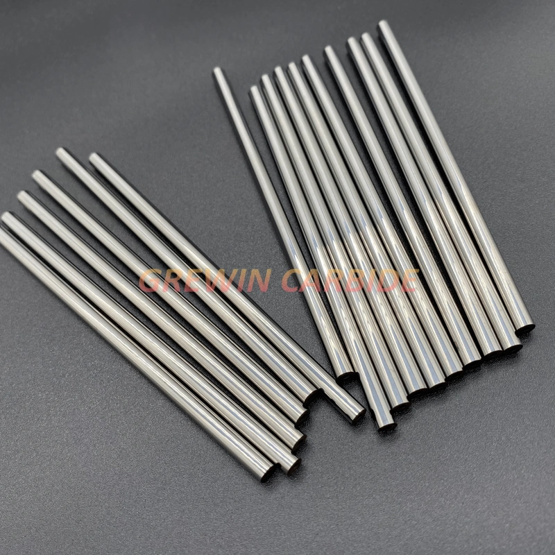 Grewin-Customized High Performance Grinding Tungsten Carbide Rods Polished Yg6 Yg8 Round Bar 10-330mm Carbide Rods