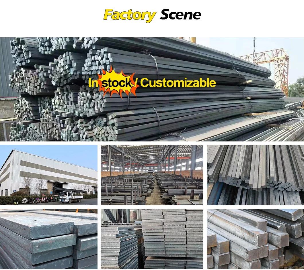 Cold Drawn/Hot Rolled Square Steel/Round Steel/Flat Steel/Shaped Steel Rod ASTM A36/1020/1035/1045/ A29/4140 etc. Building Material