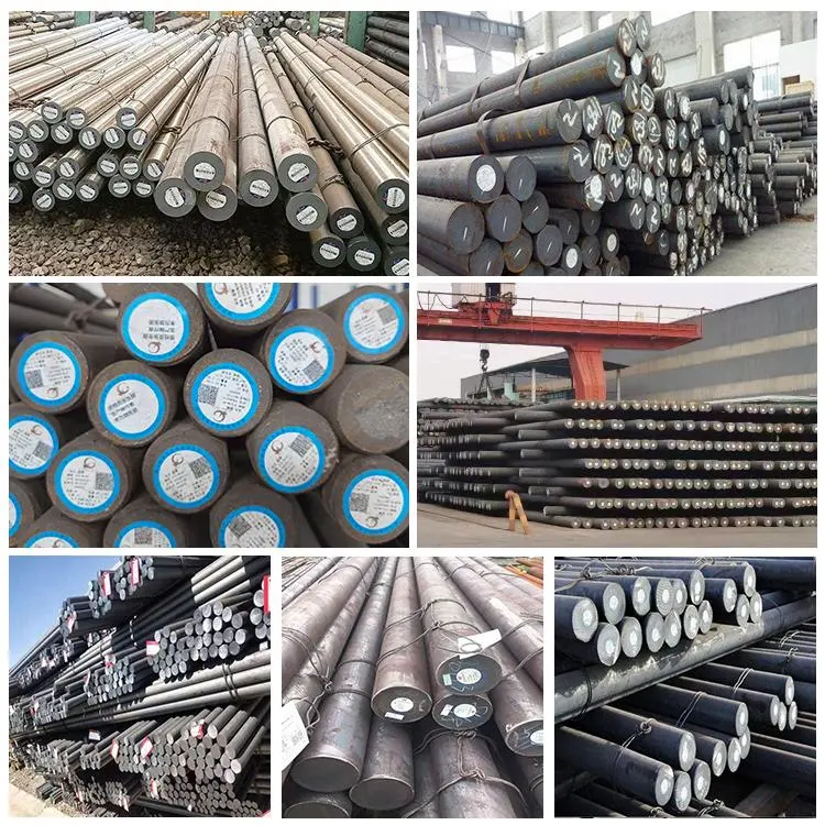 Custom Diameter 10mm ASTM A36 Solid Steel Rod Hot Rolled Mild Carbon Steel Round Bar