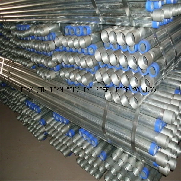 Hot Dipped Galvanized Iron Round Pipe/Galvanized ERW Steel Tubes/Tubular Carbon Steel Pipesfor Greenhouse Building Construction