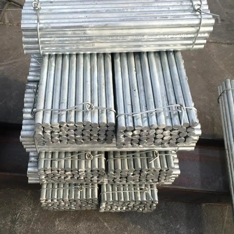S45c C45 JIS S45 Carbon Steel Round Bar Cold Rolled Cold Drawn Galvanized Zinc Coating Iron Rods