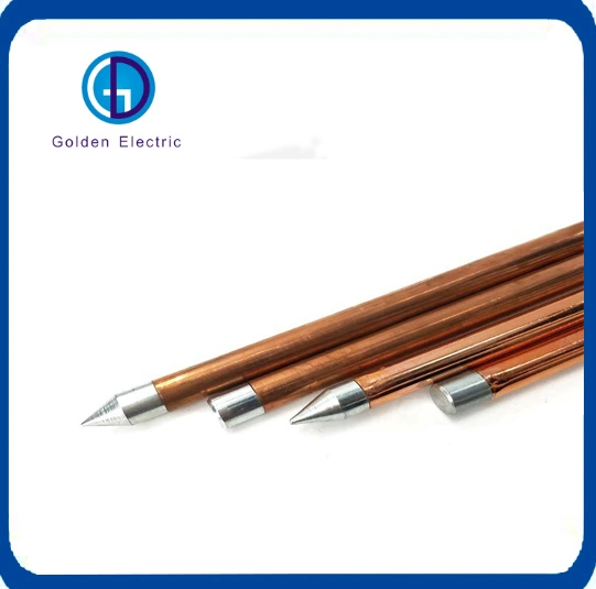 Copper Internal Threaded Grounding Rods Earthing Rod