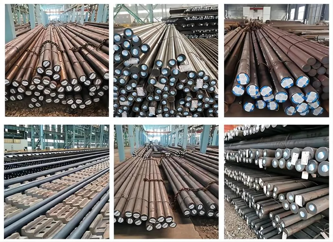 High-Quality Hot-Rolled SAE 1045 4140 4340 8620 8640 5210 5140 St37 Cold-Drawn Alloy Forged Steel Round Steel Rod
