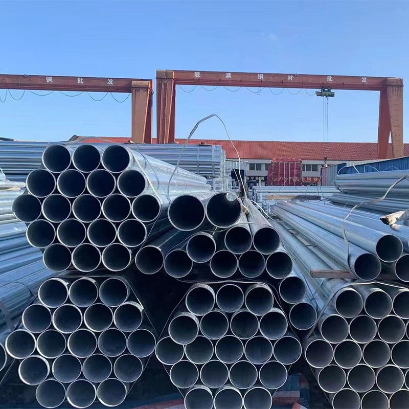 Q345/Q420/Q460 1/2.5/4/6/8 Inch Construction/Round/Galvanized Steel Tube/Pipe Galvanized Steel Pipe