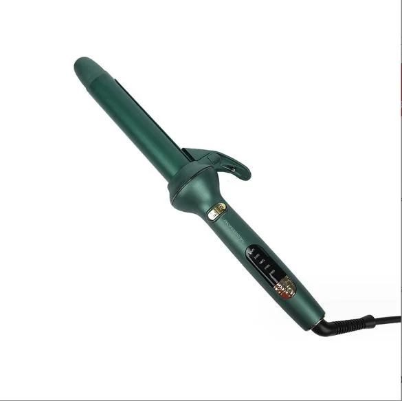 New Design Customized Colors Adjustable Temperature Hair Curler Automatic Rotating Crimping Curling Iron 360 Degree Swivel Wire Hair Curler Wand