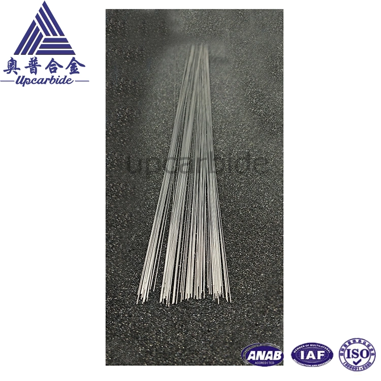 Diameter 0.1mm*330mm Fine Grain Polished Superfine Tungsten Carbide Rod