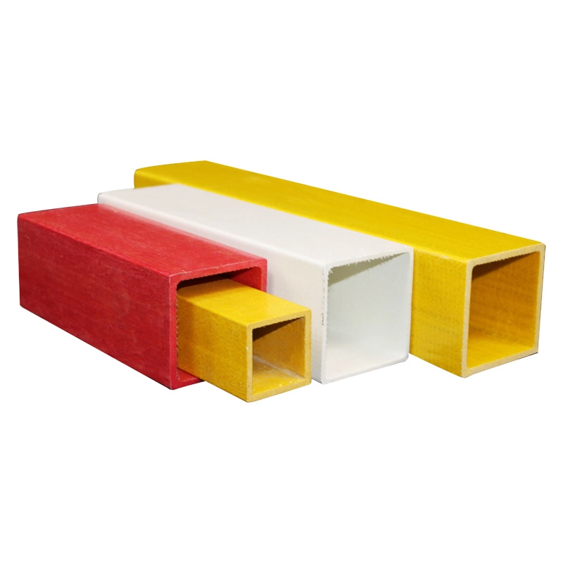 Pultruded Fiberglass Rectangular Tubing Fiberglass Square Tube Stock Insulation Square Tube