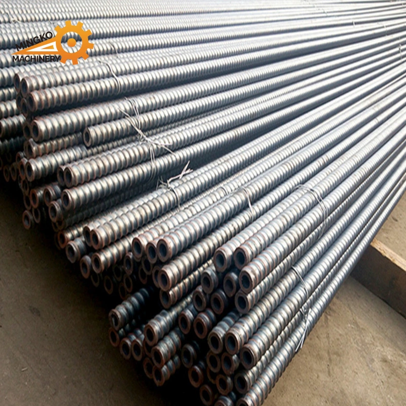 Factory Mining Industry Rock Bolt Self Drilling Tunnel Full Threaded Steel Bar Hollow Grouting Anchor Rod