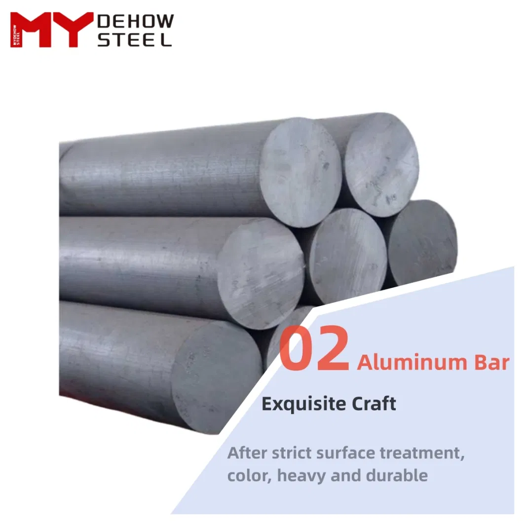 Competitive Prices for Alloy Aluminum Round Rods 6061, 6063, 7075, and More