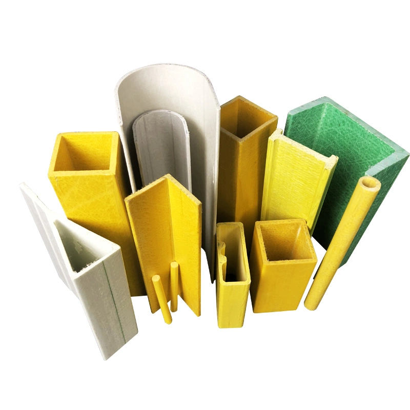 Pultruded Fiberglass Rectangular Tubing Fiberglass Square Tube Stock Insulation Square Tube