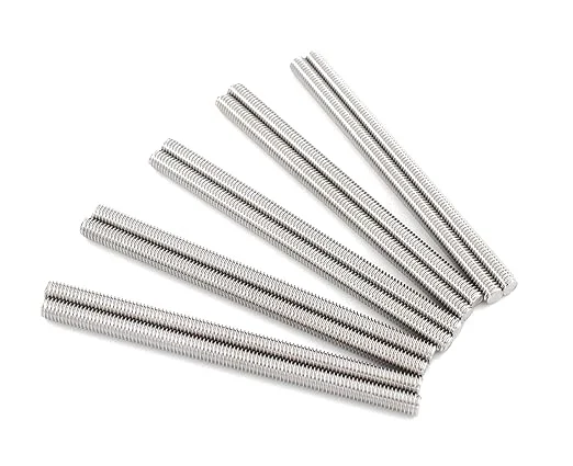 M10 X 1000 mm 304 Stainless Steel Fully Thread Rods Fasteners DIN975