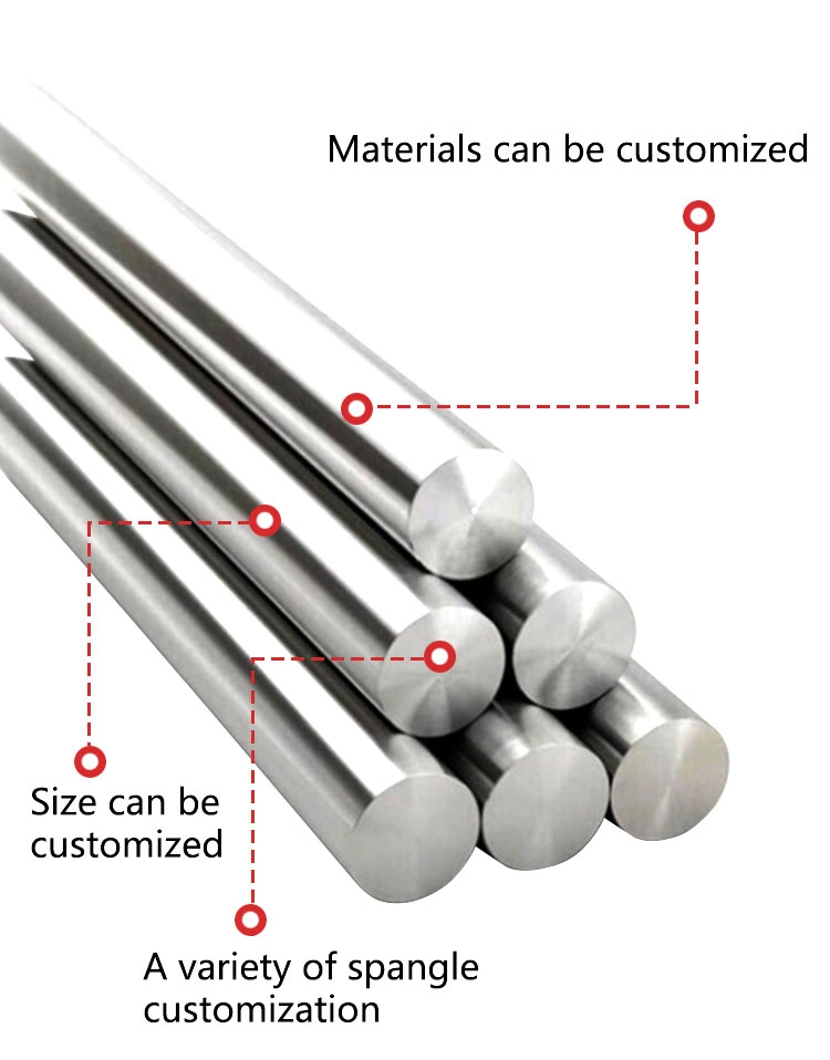 High Quality 201202 304 310 316 321 Stainless Steel Round Bar 2mm, 3mm, 6mm 24mm Metal Rod