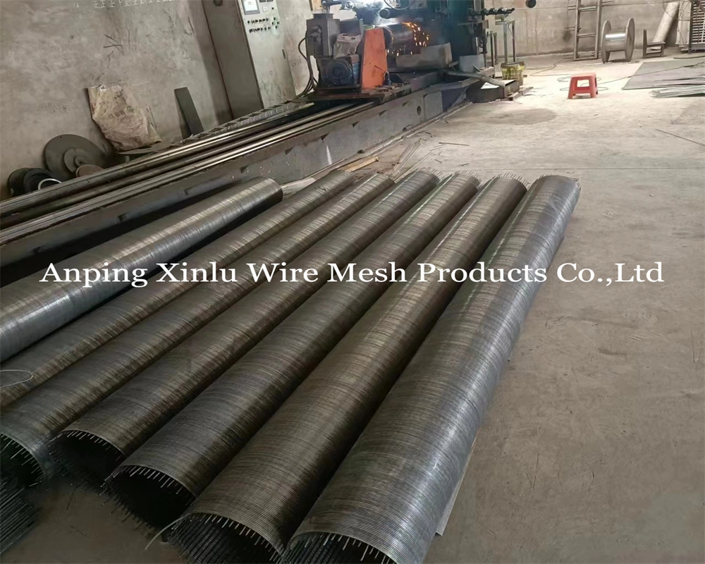 Anti Corrosion Wedge Wire Filter Mesh Screen Pipe