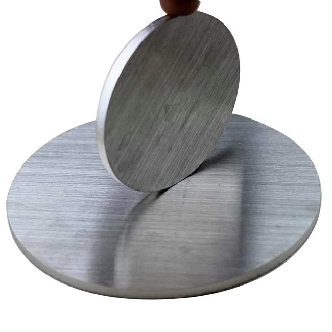 SUS 304 400 Series 410 Stainless Steel Circle Ba Surface Round Plate