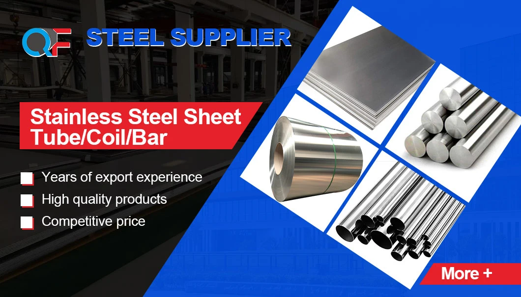 Hot Rolling Cold Drawn Ss 201 304 316 310S 309S 409 Round Stainless Boiler Precision Honed Seamless Steel Bar