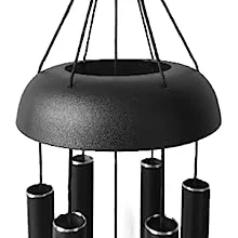 32 Inches Deep Tone Windchimes with 6 Thickened Aluminum Tubes