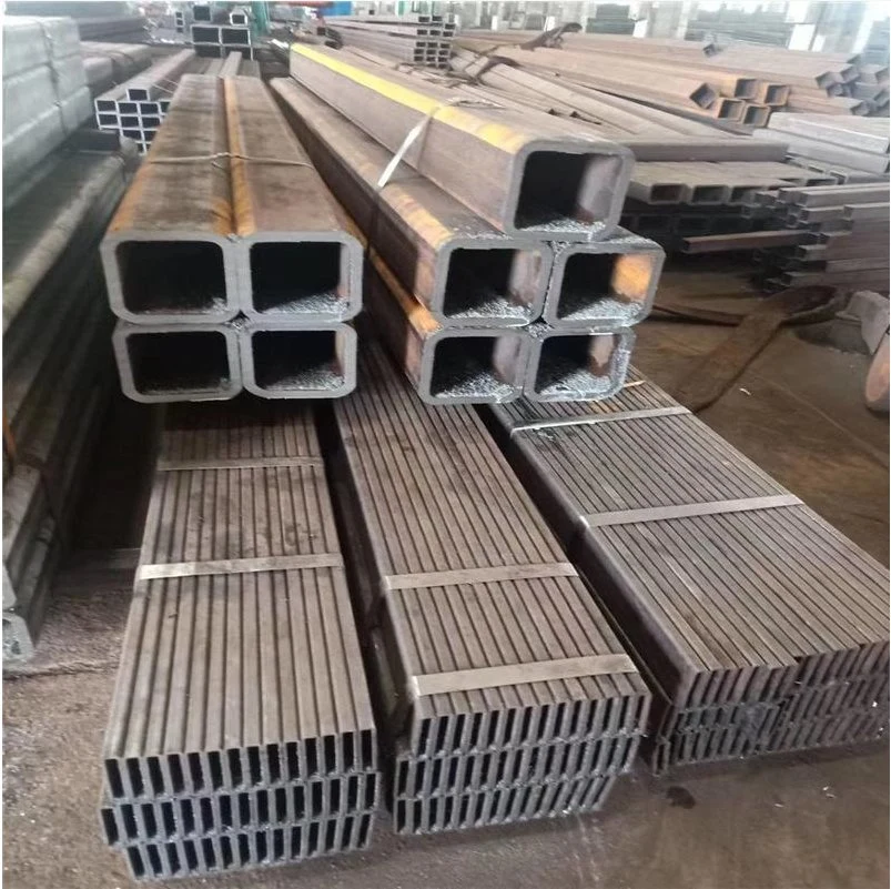 Hot Rolling Carbon Galvanized Steel Square Rectangular Round Seamless Steel Pipe Galvanized Steel Profile Square 70X70mm Tube Hollow Section Steel Rectangular