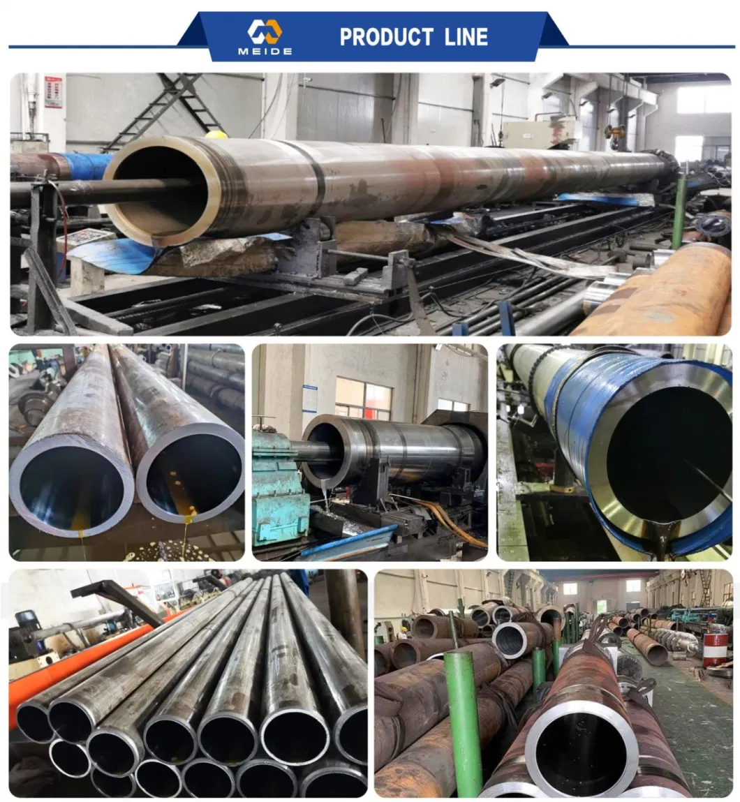 Precision Honing Tube H8 H9 H10 4140 1.7225 1.7711 1.7220 1.7218 1.7262 1.7335 Honed Pipe for Telescopic Hydraulic Cylinders