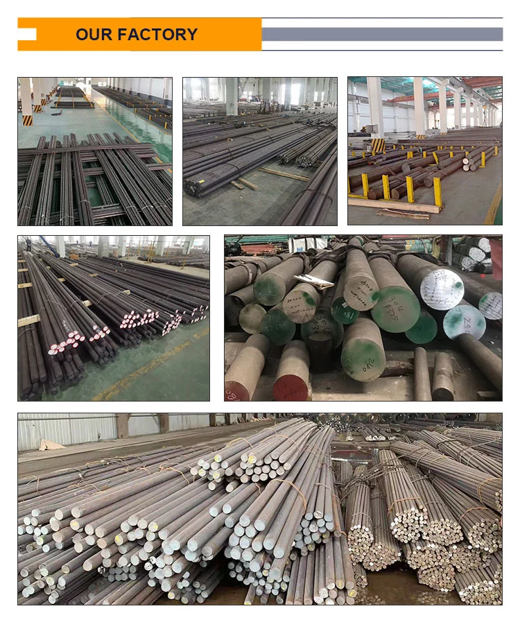 Factory Price A36 Q195 S355jrq235b Q345 Ss440 Ss400 out Diameter 100/150mm Hot Rolled Carbon Steel Forged Steel Round Bars/Rods