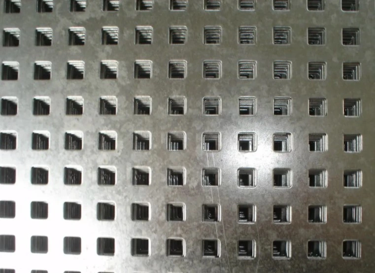 Decorative Punch Round Hole 201 304 Stainless Steel Perforated Sheet Metal Screen Plate