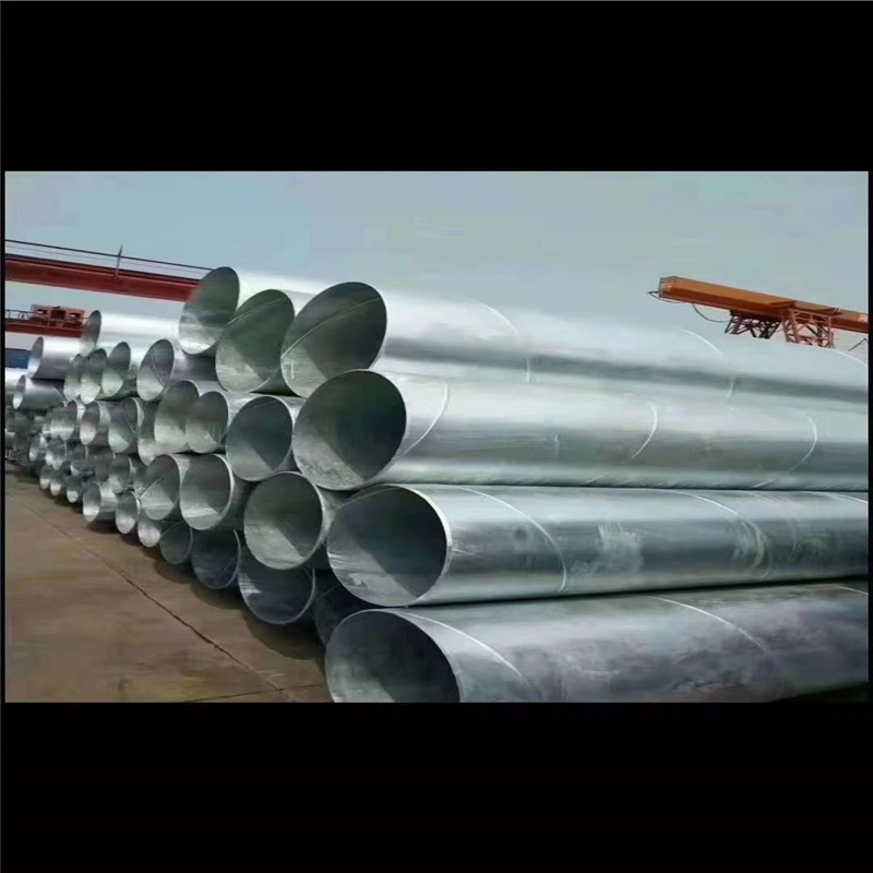 1.25 Inch Thick 16 Gauge Galvanized Carbon Steel Pipe