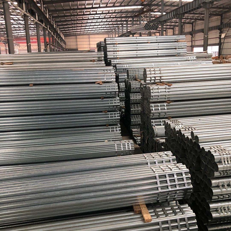 Hot Sale 2 Inches Welded Gi Steel Tube Q235 Hot DIP Galvanized Steel Round Pipe