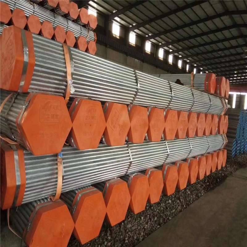 1.25 Inch Thick 16 Gauge Galvanized Carbon Steel Pipe