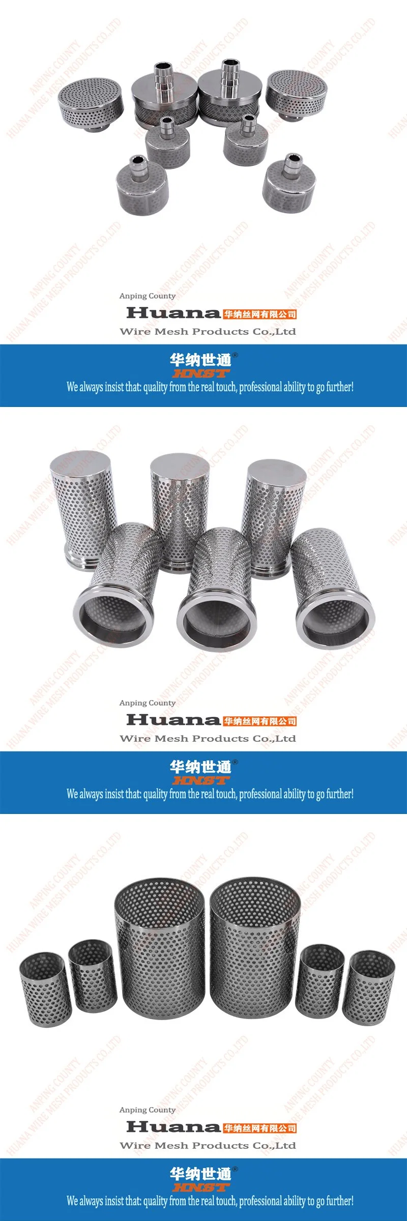 25 Inch Stainless Steel Perforated Metal Pipe for Exhaust System