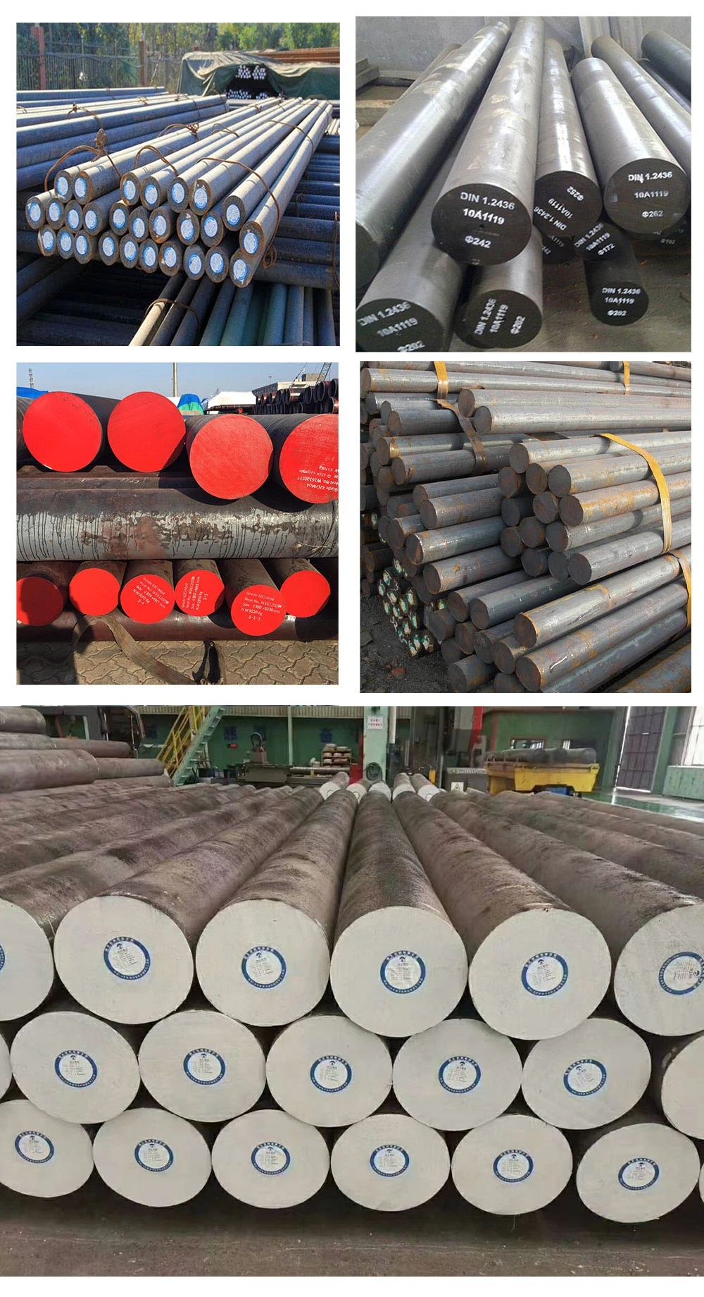 ASTM 1020 1025 1035 1045 1050 C45 S45c S20c Hot Rolled Carbon Steel Round Bar Steel Rod