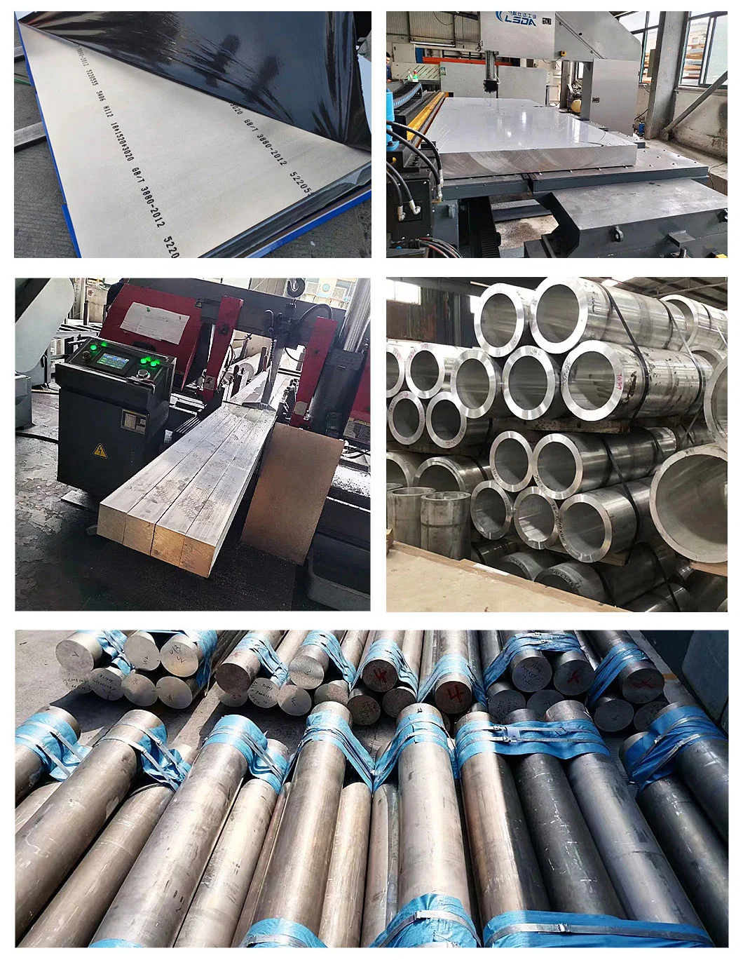 Spot-Supply Round Corrosion Resistant Standard 5083/2024/1060/1080 H12 Solid Forged Inox Aluminum Rod