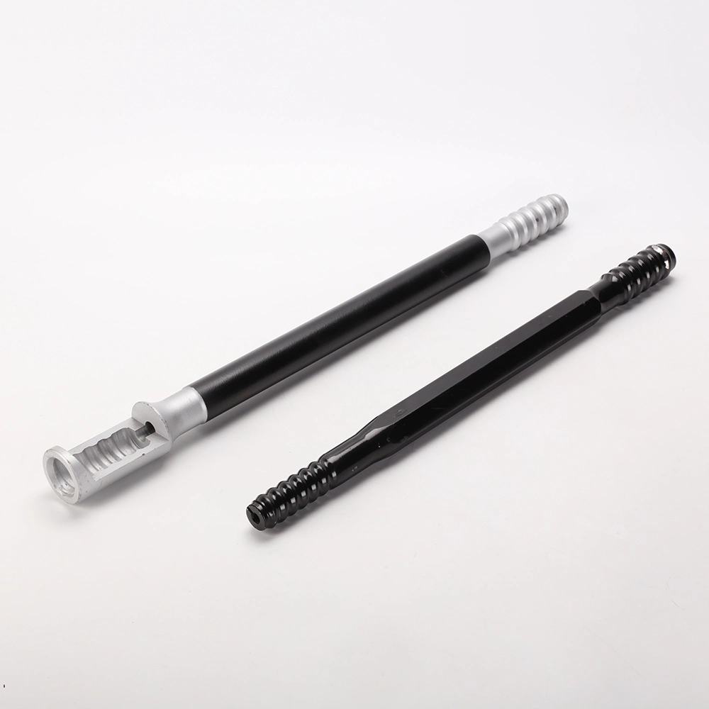 New Technology Ovako material R32-H35 -T38 Round Rod mm Mf Drill Rod with Shank Adapter and Coupling 3060mm