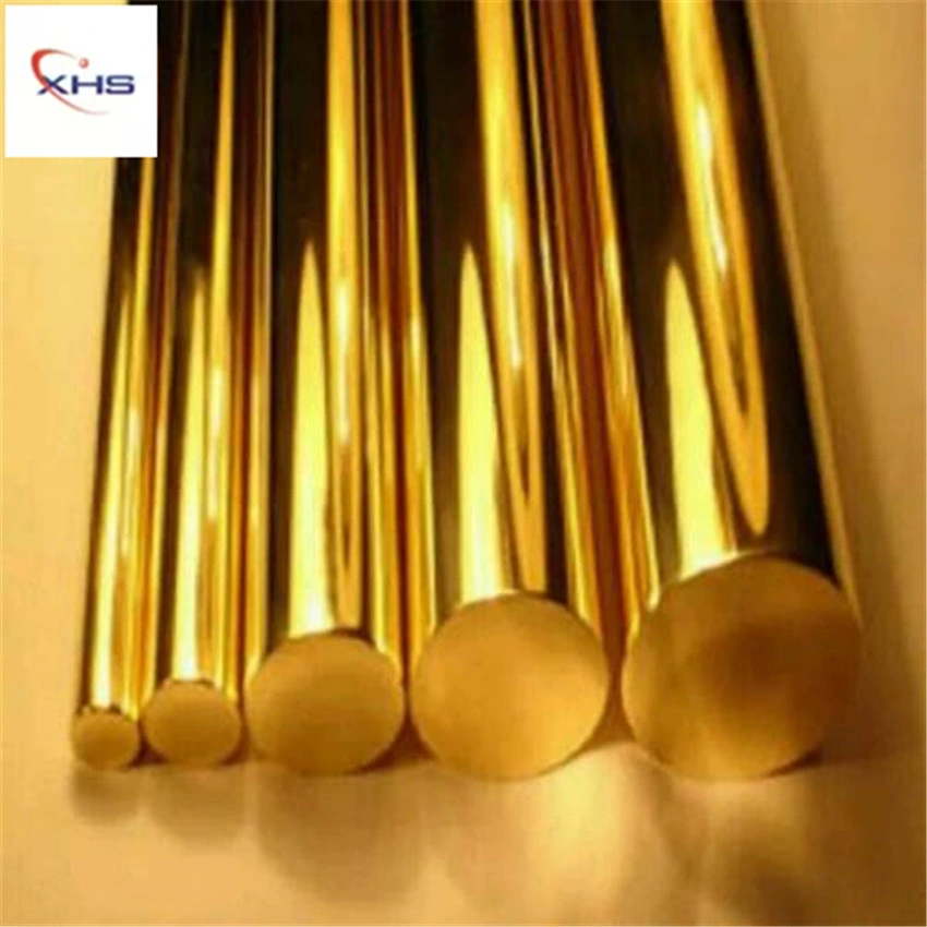 Brass Rod T27300 T27600 T28200 Low Lead Environmental Protection Brass Solid Round Rod Free Cutting Copper Rod