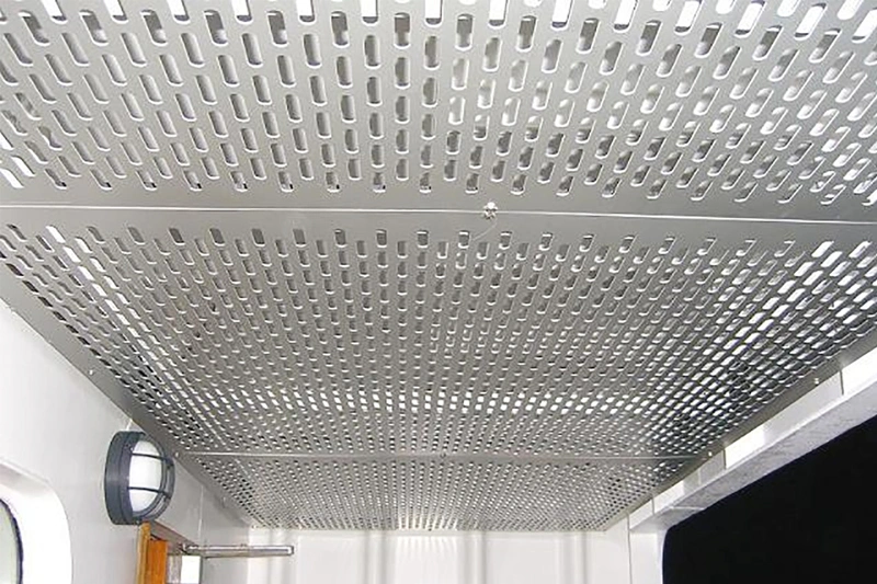 Punching Hole Decorative Aluminium Perforated Metal Perforated Sheet Round Hole Perforated Metal