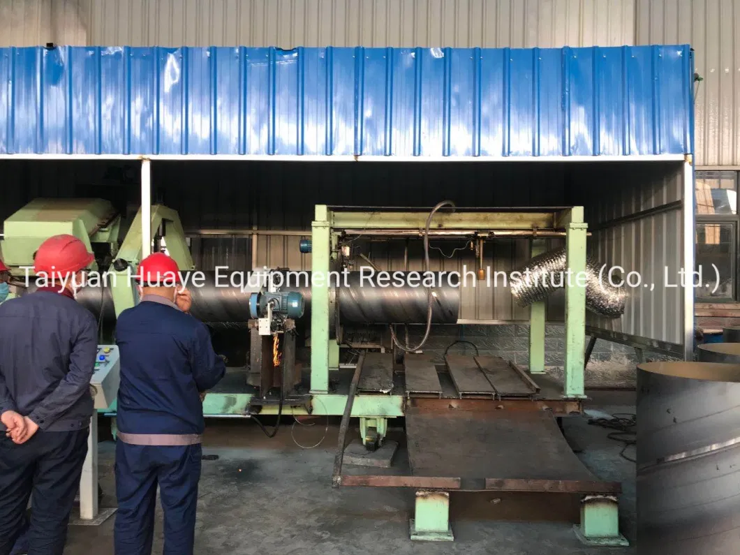 Round Metal Pipe Machine Spiral Tubu Making Machine