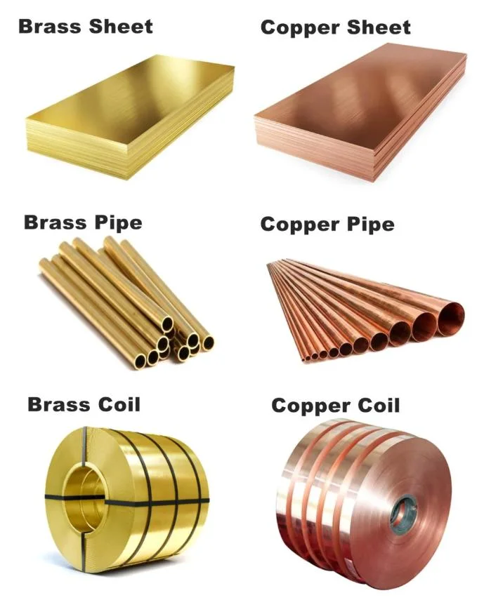 Pure 99.9% Copper Bar C10200 C11000 C63000 Copper Round Square Rod