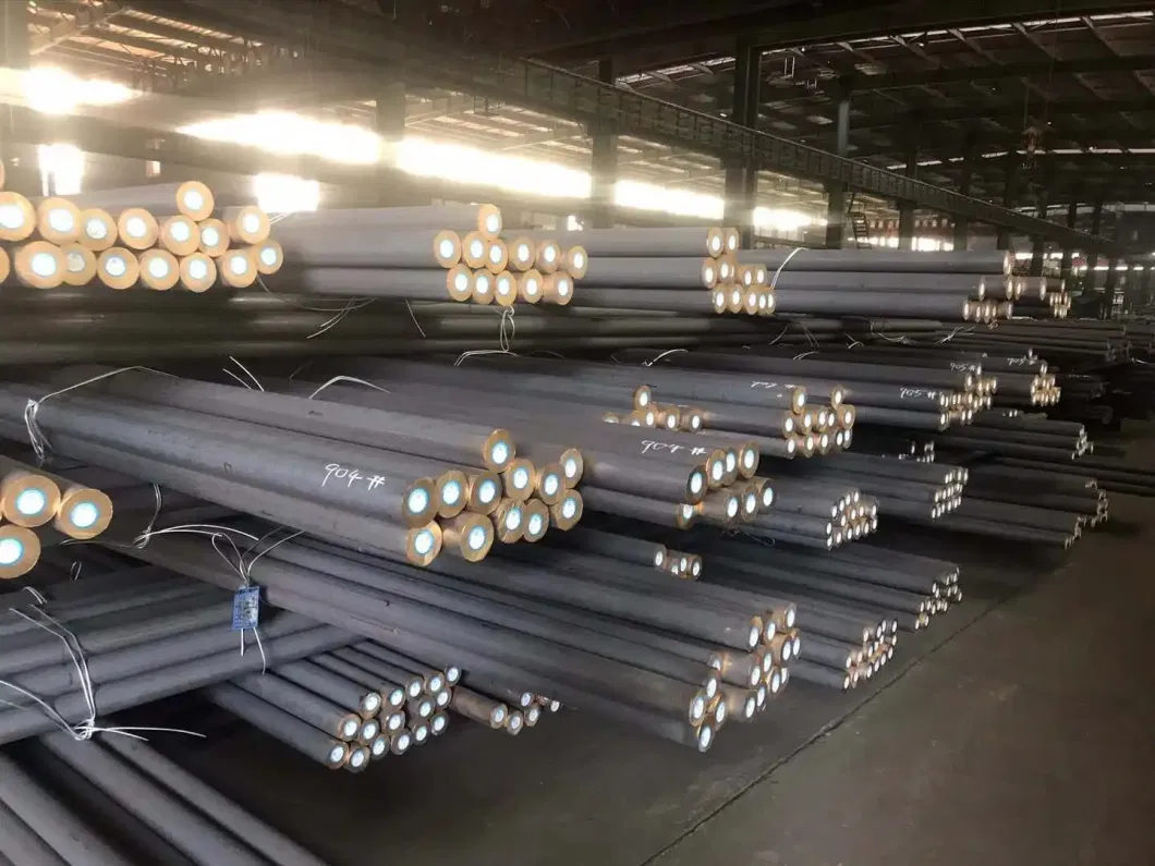 ASTM 1045 1050 S45c Q215 Q235 Q345 H13 Metal Rods Round Carbon Steel Rod Bar