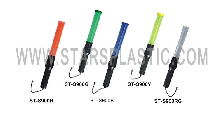 Traffic Wands Custom Police Rechargeable or Battery LED Traffic Control Baton LED Flash Light Safety Traffic Control LED Wand Stick