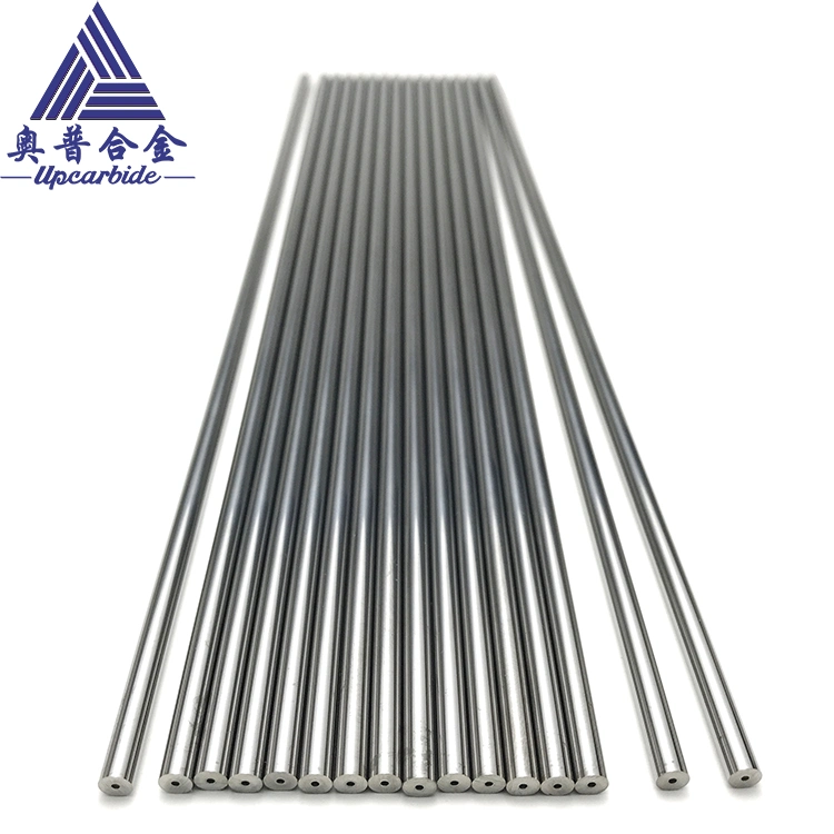 Metal Tool Parts Hardness 91.8hra Tungsten Carbide Round Bars Solid Carbide Rods Tungsten Carbide Rods with Coolant Hole