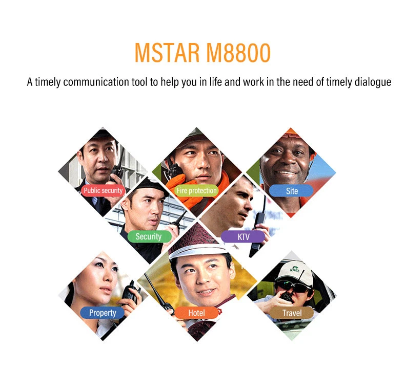 Mstar M-8800 Ham Radio Walkie Talkie