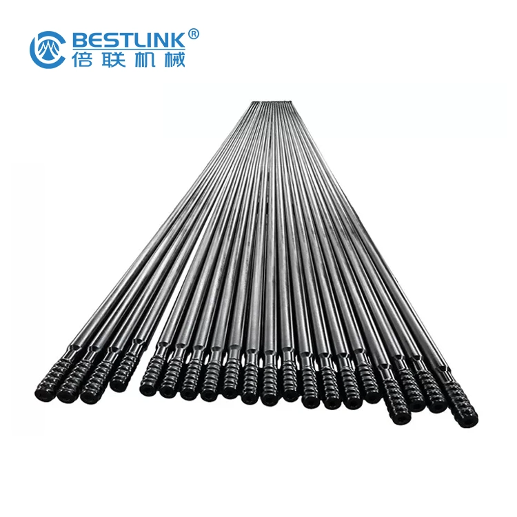 T38 Thread Round Hard Rock Drilling Mine Quarrying Well Exploration mm/Mf Extension Rods