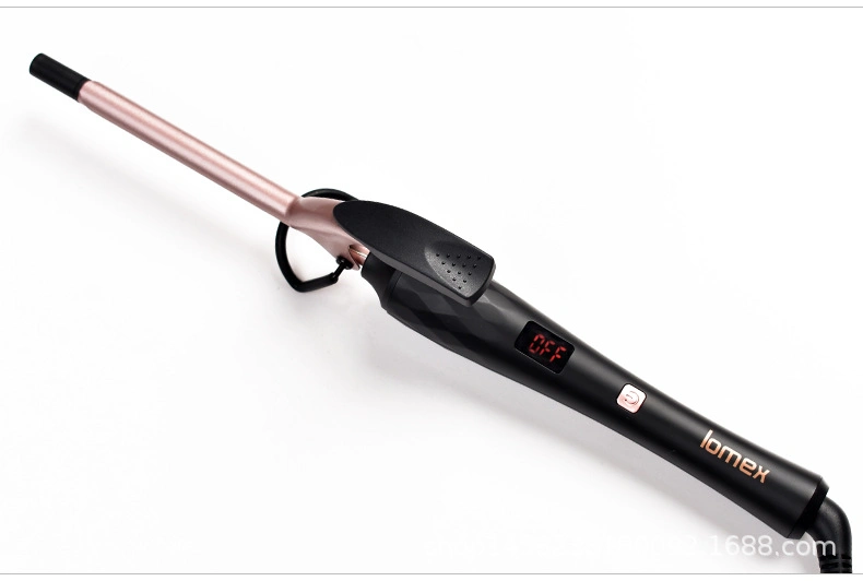 Titanium LCD Private Label 2 in One Curling Iron Thin Barrel 16mm Hair Curling Iron Wand