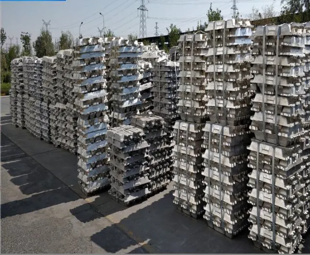 Aluminium Ingot High Quality 99.99% High Content Made in China